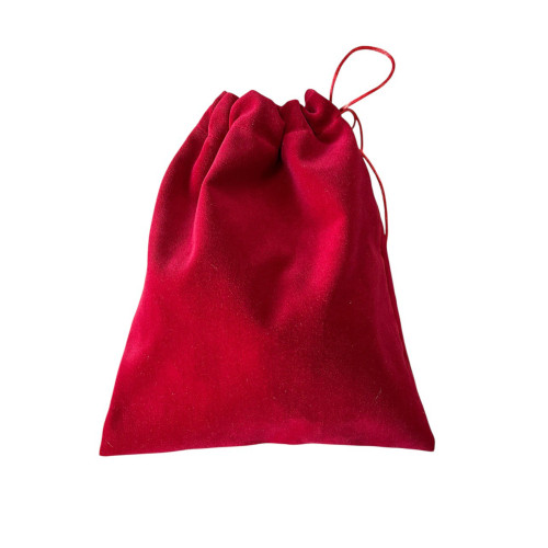 МІШЕЧОК Оксамит 0,26*0,17см ( червоний ) МІШЕЧОК Оксамит 0,26*0,17см ( червоний )