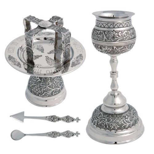 ЕВХАРИСТИЧЕСКИЙ НАБОР   250мл   Никель Греция   (380/28NA)