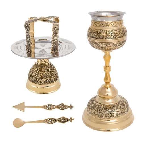 ЕВХАРИСТИЧЕСКИЙ НАБОР   250мл   Никель Греция   (380/28ВA)