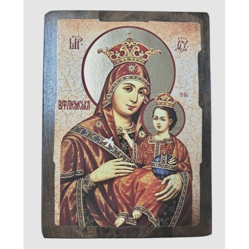ВИФЛИЕМСКАЯ  23/17см Дерево Литография