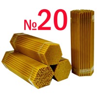 05) 2кг Свічки   ПАРАФІН Темні №20   Кількість-100шт