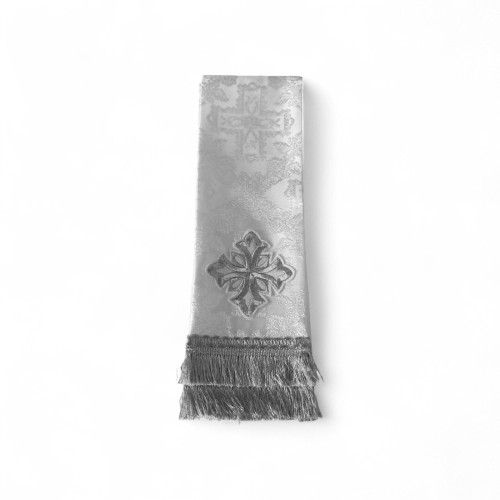 ЗАКЛАДКА  для Евангелия   БЕЛАЯ  ↕140 см ↔12см  Турция