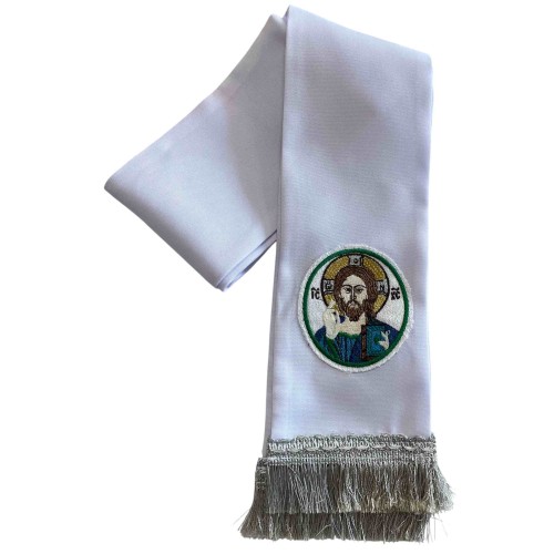 ЗАКЛАДКА  для Евангелия   БЕЛАЯ  ↕140 см ↔10см  Турция