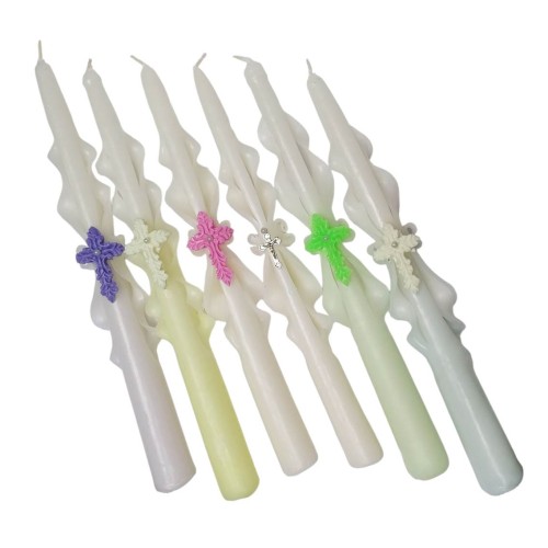 Свеча ДЕКОРАТИВНАЯ ↕ 27см Парафин в ассортименте