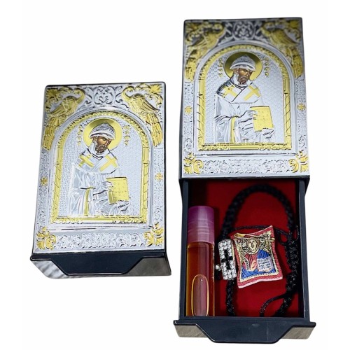 Скринька подарункова  Святий Спірідон. 7*10,5см