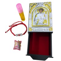 Скринька подарункова Пантелеймон 7*10,5см