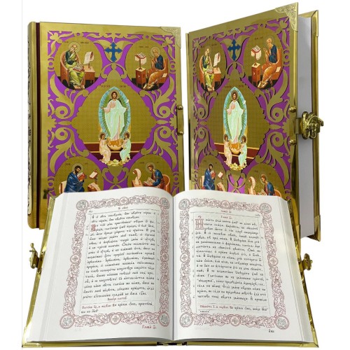 ЄВАНГЕЛІЄ ↕26см ↔21см Булат Старо-слов. мова