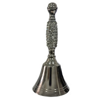 ДЗВІНОЧОК   ↑15 см  із камінчиками Нікель Греція