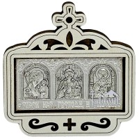 ТРІЙНИК автомобільний 6.5см/7см ДСП Метал