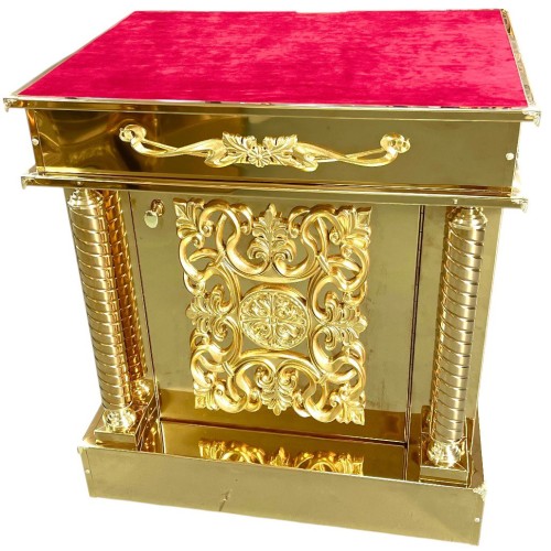 Жертвенник ↕89см ↔80cм ↕60см метал, накладки Жертвенник ↕89см ↔80cм ↕60см метал, накладки