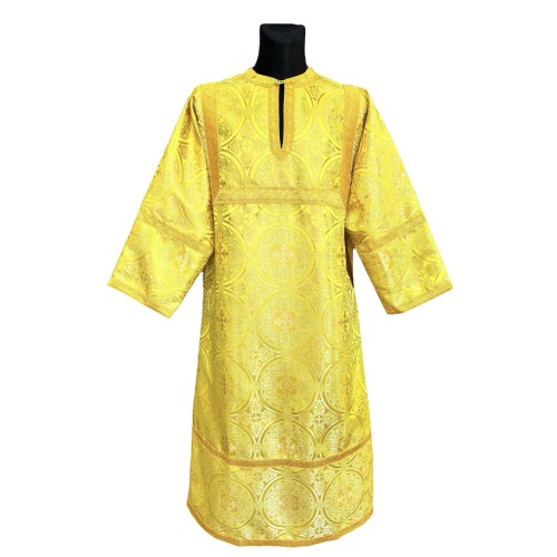 СТИХАРЬ ЖЕЛТЫЙ 115см Парча СТИХАРЬ ЖЕЛТЫЙ 115см Парча