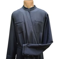 ПІДРЯСНИК ГРЕЦЬКИЙ Чорний 60р. Костюмна тканина Вишивка ПІДРЯСНИК ГРЕЦЬКИЙ Чорний 60р. Костюмна тканина Вишивка