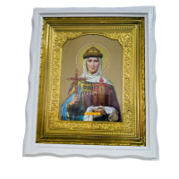 ОЛЬГА ↕27см ↔31 см  Літографія (біла)