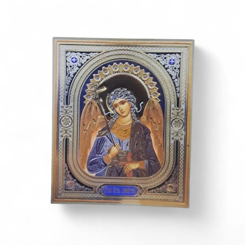 Литография  ↕18см ↔15см  АНГЕЛ ХРАНИТЕЛЬ  Церк.слов. язык