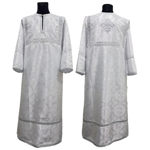 СТИХАРЬ д.135 белое серебро