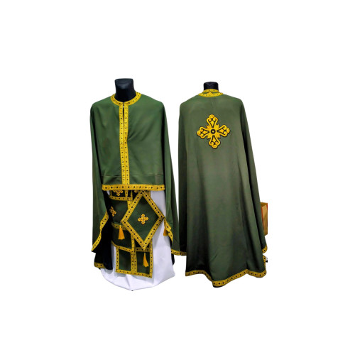 Облачення грецького крою ДЛЯ КАПЕЛАНА р.54/д.145 Костюмна хакі Облачення грецького крою ДЛЯ КАПЕЛАНА р.54/д.145 Костюмна хакі