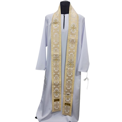 ОРАР  БІЛЕ-ЗОЛОТО ↕300см↔12см Турція