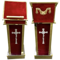 АНАЛОЙ Бічний червоний ↑120см ↔36см ↕25см Метал Оксамит