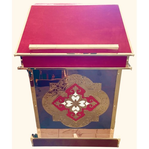 АНАЛОЙ   Центральный красный ↑114см ↔91см ↕57см   Булат Бархат