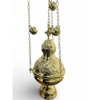 КАДИЛО ↕67см ↑24см ↔11см Латунь Позолота Греція КАДИЛО ↕67см ↑24см ↔11см Латунь Позолота Греція