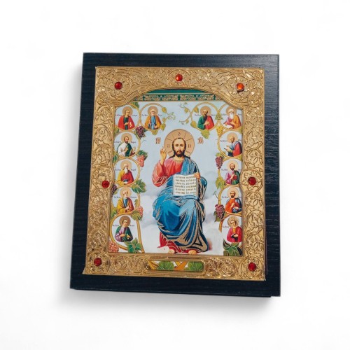 ХРИСТОС ЛОЗА Истинная ↕19,5см ↔17.5см ДСП Литография 21-Д-153 ХРИСТОС ЛОЗА Истинная ↕19,5см ↔17.5см ДСП Литография 21-Д-153