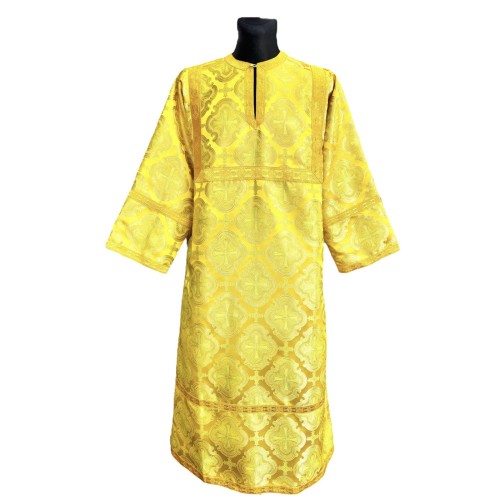 СТИХАРЬ ЖЕЛТЫЙ 145см Парча