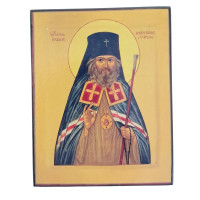 ІОАН ШАНХАЙСЬКИЙ ↕14см ↔11см Дерево ІОАН ШАНХАЙСЬКИЙ ↕14см ↔11см Дерево