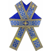 ОРАР  СИНІЙ ↕300см↔12см Парча