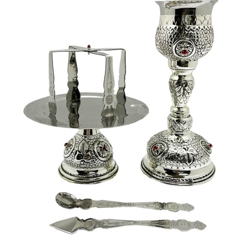 ЕВХАРИСТИЧЕСКИЙ НАБОР   250мл   Никель Греция   (1326)