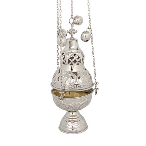 КАДИЛО ↕63см ↑24см ↔10см Никель Греция (201N) КАДИЛО ↕63см ↑24см ↔10см Никель Греция (201N)