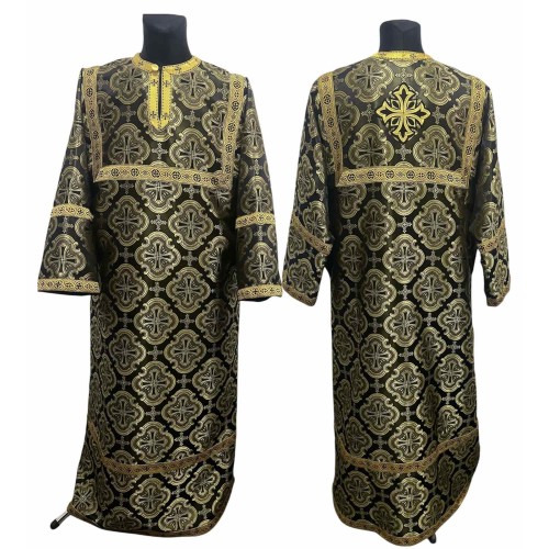 СТИХАР ЧОРНИЙ 145см з т-ни Турція Чорне-Золото