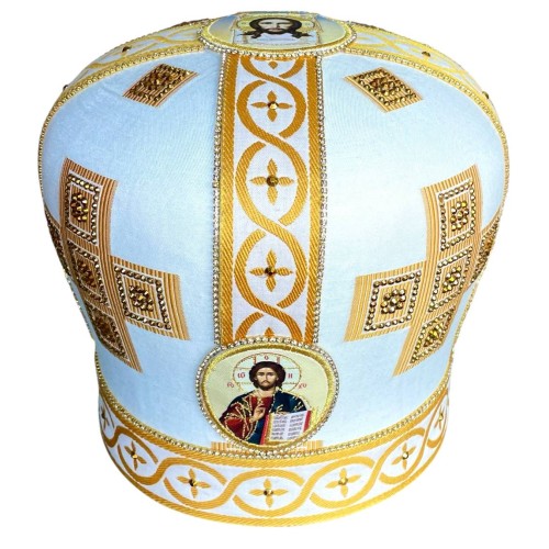 МИТРА БЕЛАЯ 57.5р Вышивка Купюр МИТРА БЕЛАЯ 57.5р Вышивка Купюр