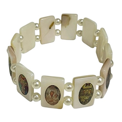 БРАСЛЕТ з іконками (слонова кисть)