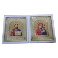 ПАРА ВСЕДЕРЖИТЕЛЬ КАЗАНСЬКА ↕27см ↔24см Літографія №17 ПАРА ВСЕДЕРЖИТЕЛЬ КАЗАНСЬКА ↕27см ↔24см Літографія №17