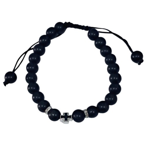 Браслет с замочком (нежно-розовый)