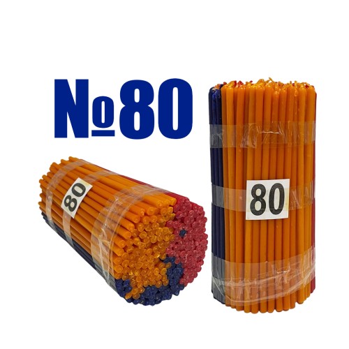 1кгСвечи РАЗНОЦВЕТНЫЕ Парафиновые №80 Количество-200шт 1кгСвечи РАЗНОЦВЕТНЫЕ Парафиновые №80 Количество-200шт