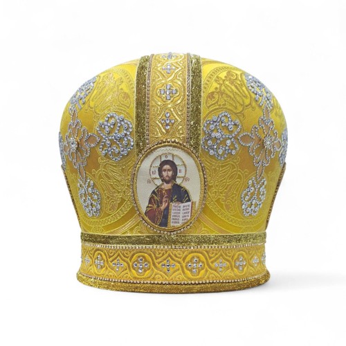 МИТРА   ЖОВТЕ-ЗОЛОТО 59р. з т-ни Турція