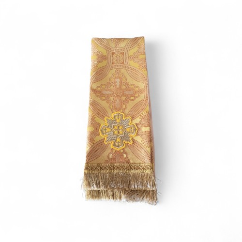 ЗАКЛАДКА для Євангліє   ЖОВТЕ -ЗОЛОТО  ↕140см ↔13см  Турція