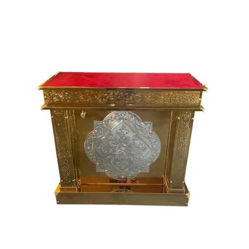 ЖЕРТВЕННИК ↕100см ↔88см* 50см булат бархат