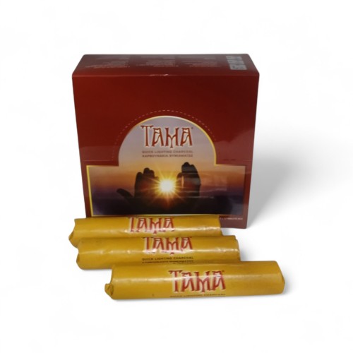 УГОЛЬ кадильный ф22мм/10таб. ТАМА БЫСТРОГО розжига Греция УГОЛЬ кадильный ф22мм/10таб. ТАМА БЫСТРОГО розжига Греция