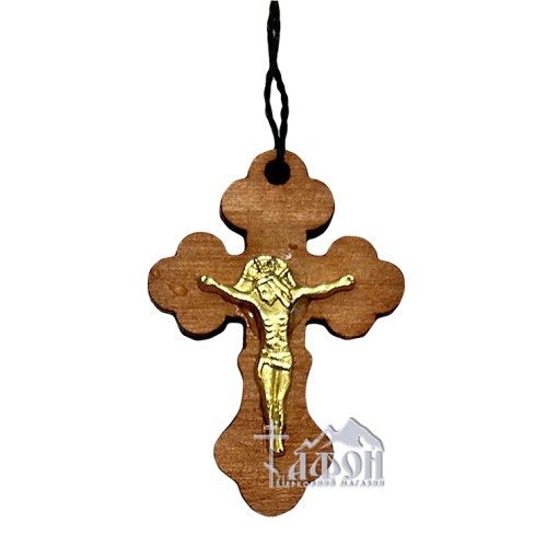 Хрестик НАТІЛЬНИЙ 5/2,5см Деревяний Хрестик НАТІЛЬНИЙ 5/2,5см Деревяний
