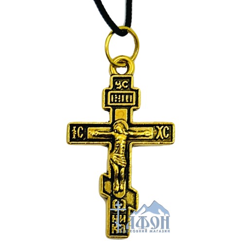 Крестик НАТЕЛЬНЫЙ 2.7/1.7см Металический