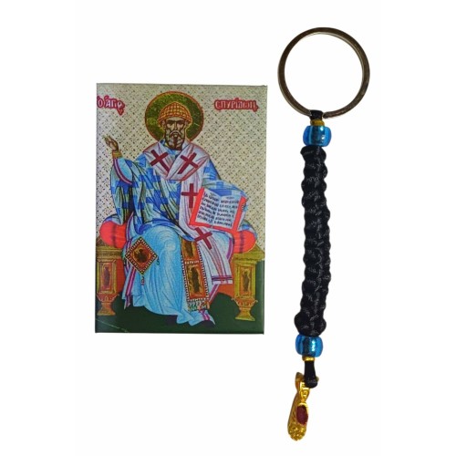 НАБОР БРЕЛОК "Башмачок СПИРИДОНА" + ИКОНА на магните