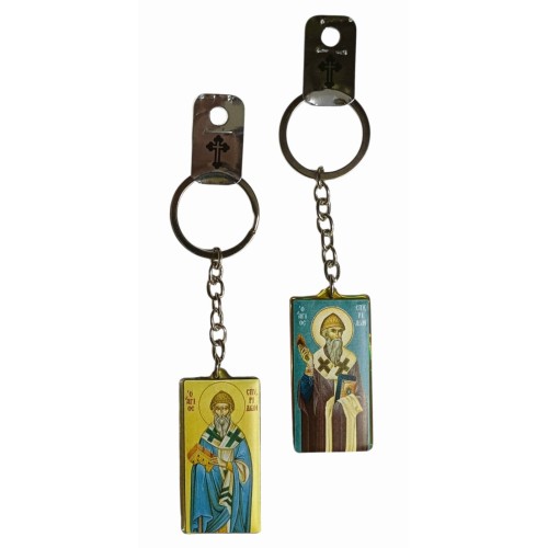 БРЕЛОК " СПИРИДОН" двухсторонний
