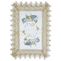 НАКИДКА ДЛЯ КОРЗИНИ Пасхальна  63*44см