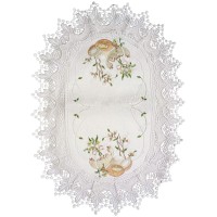 НАКИДКА ДЛЯ КОРЗИНИ Пасхальна  60*42см