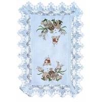 НАКИДКА ДЛЯ КОРЗИНИ Пасхальна 46*32см