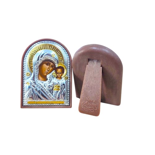 ИКОНКА на подставке Казанская ↕7,5см ↔5,7см ИКОНКА на подставке Казанская ↕7,5см ↔5,7см