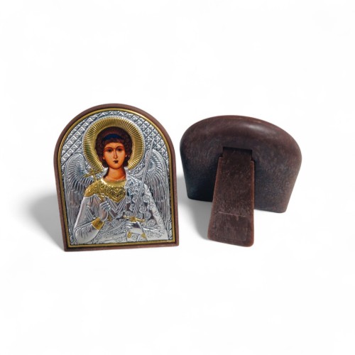 ИКОНКА на подставке Ангел ↕7,5см ↔5,7см серебро ИКОНКА на подставке Ангел ↕7,5см ↔5,7см серебро