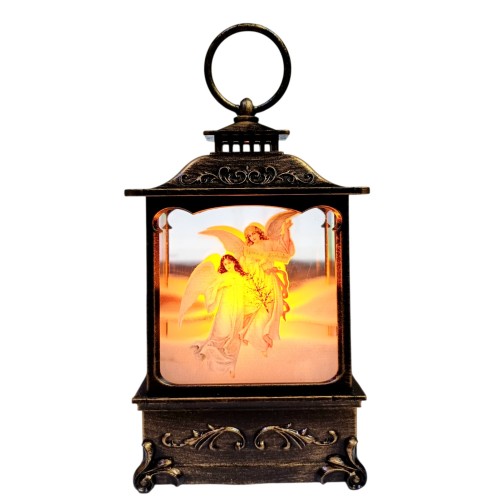 ВЕРТЕП Рожественский ФОНАРЬ ↕14см ↔8,5см↔4см Пластмасса с подсветкой